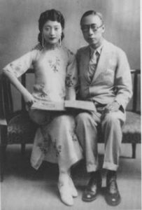 満洲国皇帝 愛新覚羅溥儀と孝恪愍皇后（婉容）